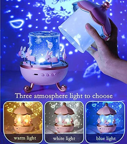 Bunny's Carousel Night Light