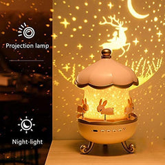 Bunny's Carousel Night Light