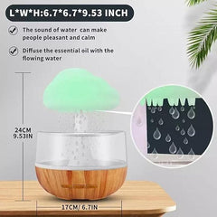 Cloud Rain Humidifier & Aroma Diffuser