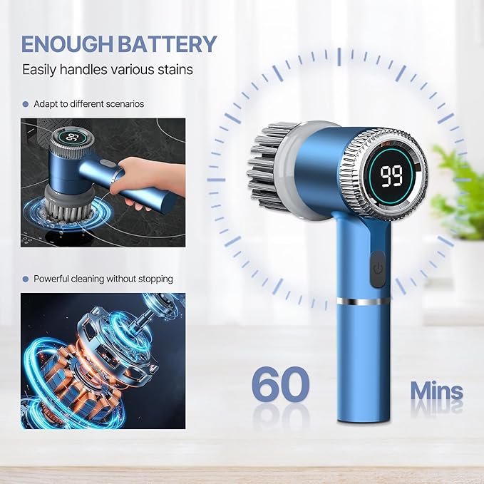 5-in-1 Electric Spin Cleaning Brush