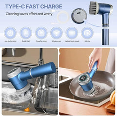 5-in-1 Electric Spin Cleaning Brush