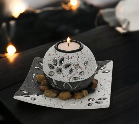 LumeGlow Elegant Candle Holder