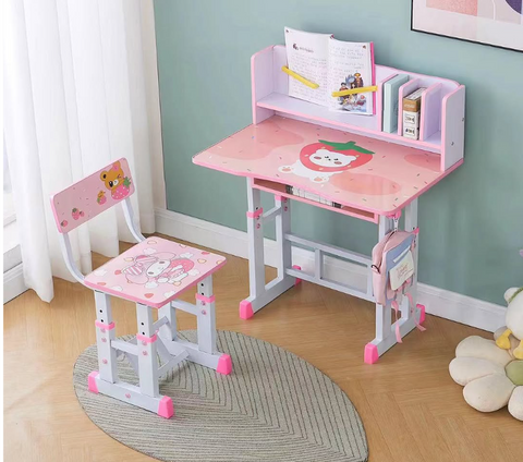 PinkPlay Kids' Activity Table Set