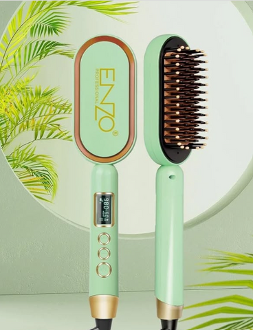 GlamWave Ceramic Hair Straightening Brush