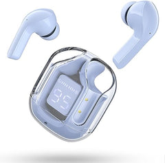 Crystal Sound Wireless Earbuds with LED Display