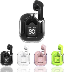 Crystal Sound Wireless Earbuds with LED Display