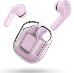 Crystal Sound Wireless Earbuds with LED Display