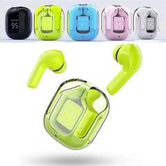 Crystal Sound Wireless Earbuds with LED Display